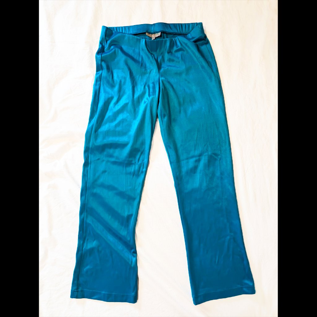 Crazy Vibrant Vintage Late 90's Le Chateau Pants Nwt!